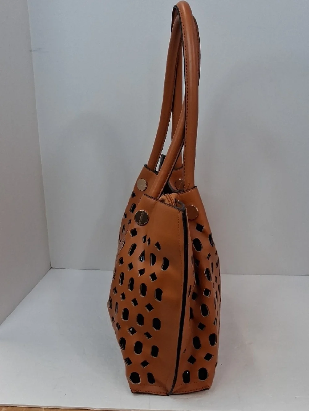 Source Unknown tan oversized